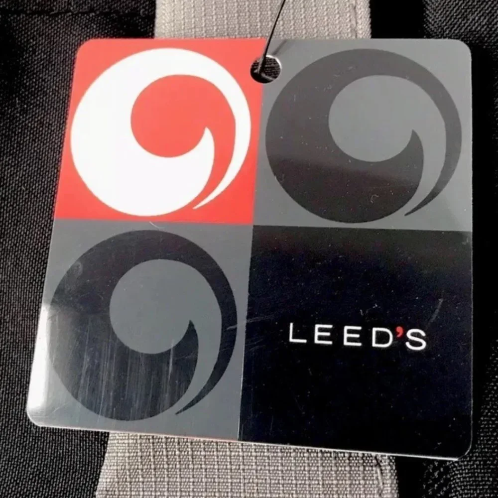 Leeds Messenger Computer Bag for Laptop Briefcase Canvas Case Bag NWT